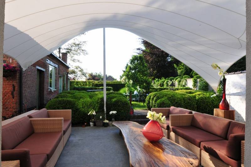 Diversen korting Mens Creatieve zonwering in de tuin of op het terras | Habitos.be