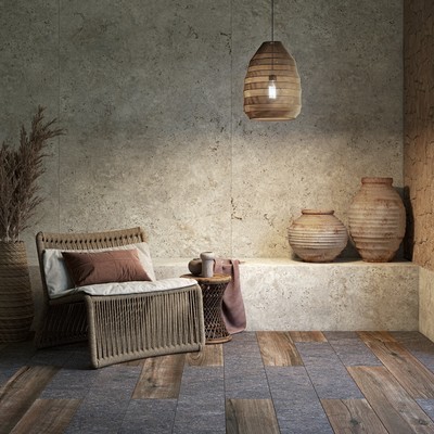 vloerbekleding in Dekton® Vicenza Kode VK04 Grafite