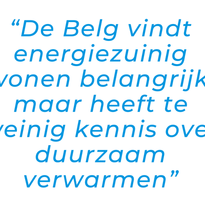 tekst duurzaam verwarmen