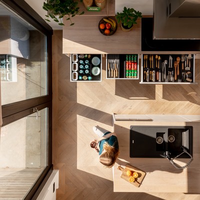 orgalux keukenindeling