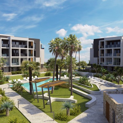 spaanse woning gemeenschappelijke tuin