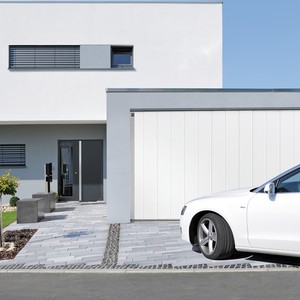 Zijdelingse garagesectionaalpoorten